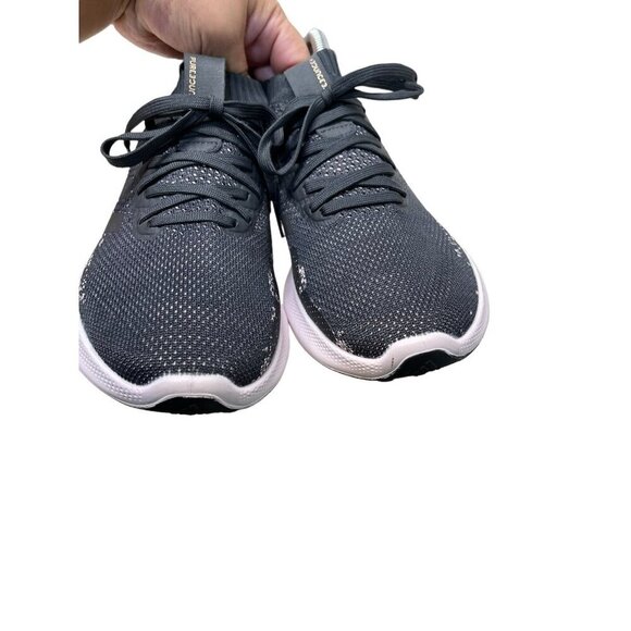 Adidas Womens Purebounce+ Running Shoes Gray Low Top Lace Up Mesh 9.5M - Picture 6 of 8